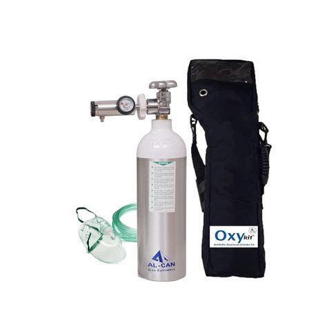 Oxykit 270L Portable Oxygen Cylinder Kit | Aluminium Medical O2 Empty ...