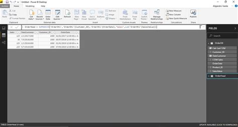 Solved: Last 12 Month Customer Sales in fact table - Microsoft Fabric ...