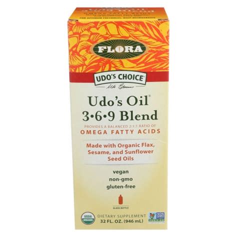Flora, Udo's Oil Blend, 32 Oz – HerbsPro.in
