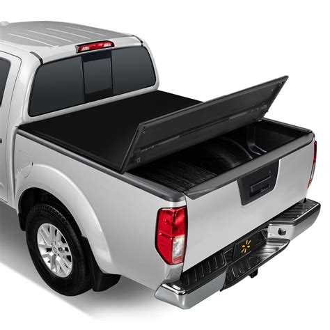 Auto Drive Soft Tri Fold Truck Bed Tonneau Cover Fits 05-19 Nissan Frontier 6ft 1in. Bed ...