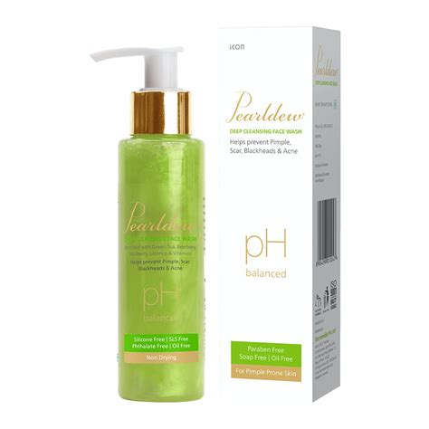 Pearldew Deep Cleansing Face Wash 100 ml|Enriched with Neem, Aloe Vera ...