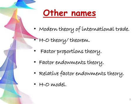 The Heckscher-Ohlin theory of international trade/ Modern International ...