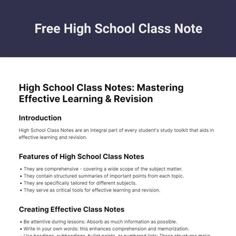 Image result for Class Notes
