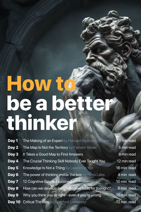 How To Be A Better Thinker (Even When You Feel Stuck)