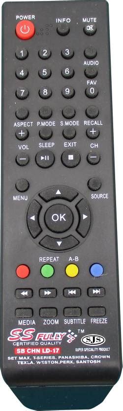SJS China Lcd/Led Universal-17 SET MAX, T-SERIES, PANASHIBA, CROWN ...