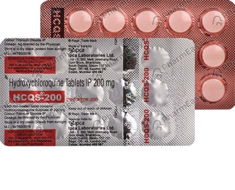 Hcqs 200 MG Tablet (15): Uses, Side Effects, Price & Dosage | PharmEasy