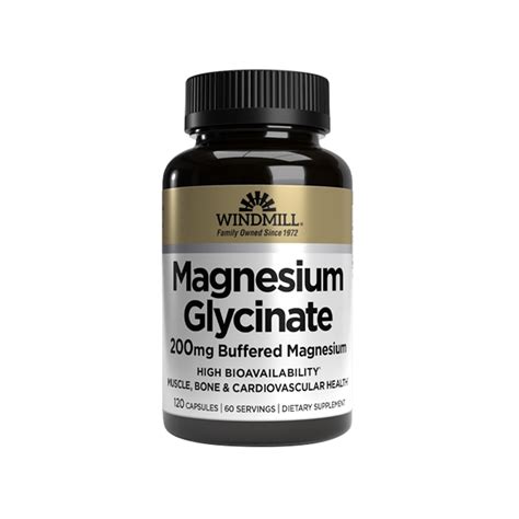 Glicinato de Magnesio 200 mg 120 Cap. – Right Nutrition