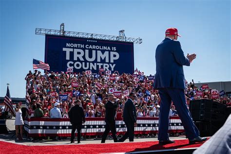 At a Rally in North Carolina, Trump Avoids Topic A: Mark Robinson - The ...