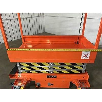 Buy 5 Star 16 FEET MAX Lift New Electric Scissor Lift Man Lift SKYLIFT ...