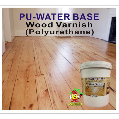 CLEAR MATT ( 5L ) MATT PU COAT ( PU WATER BASE POLYURETHANE MATT ) P.U ...