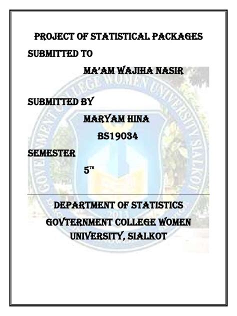 Statistics Project Examples 的图像结果