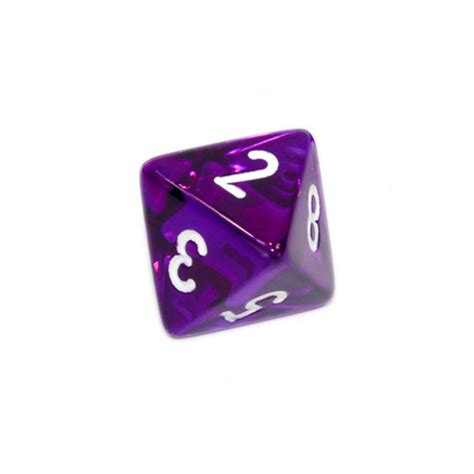 8-sided Purple Dice for Sale (d8) | Dice Game Depot