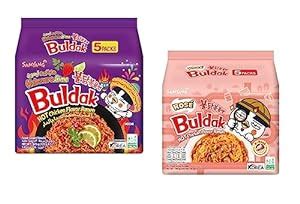 Sam Yang Buldak Rose&Habanero Lime Spicy Hot Chicken Flavour Ramen ...