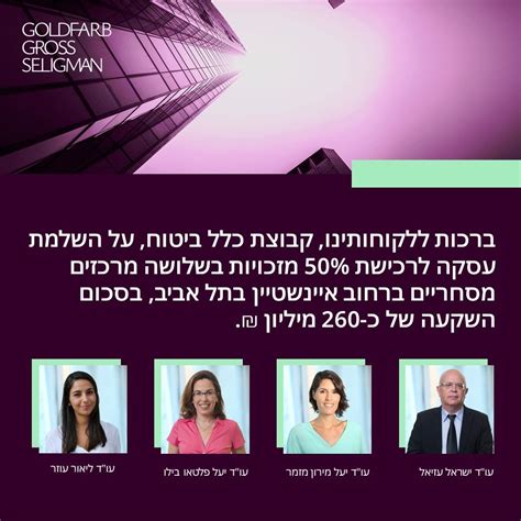 Congratulations to our dear clients - Clal Insurance & Finance- כלל ...