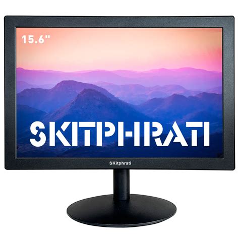 Buy 15.6 Inch Monitor 1366x768 LED Screen Small Monitor with HDMI VGA ...