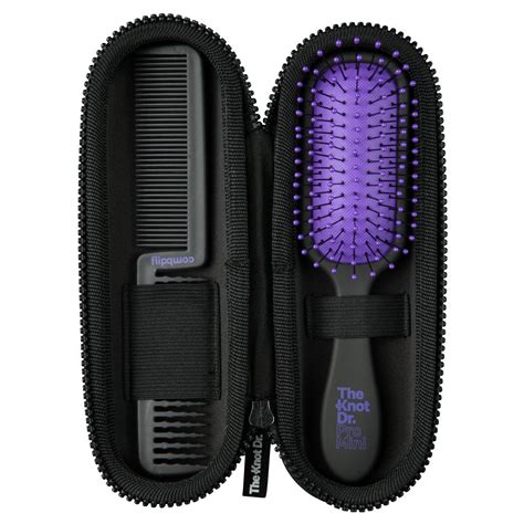 Pro Mini Kit | Detangling Hairbrush with Comb | The Knot Dr – BeautyNova