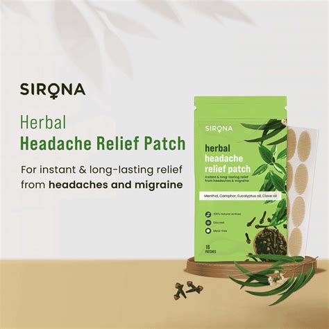 Buy SIRONA HERBAL PAIN RELIEF PATCHES - PACK OF 16 PATCHES Online & Get ...