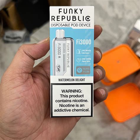 Funky Republic Disposable Pod Device - 3000 Puffs – vapevilla