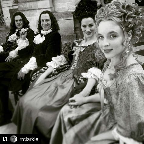 Les Chéris De Versailles - Versailles season 3 filming. (Picture from...