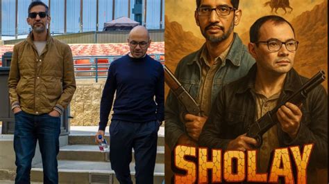 Fan Turns Sundar Pichai And Demis Hassabis Into Bollywood Heroes In ...