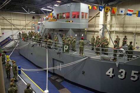 USS Marlinspike, a seamanship trainer at Recruit Training Command (RTC ...