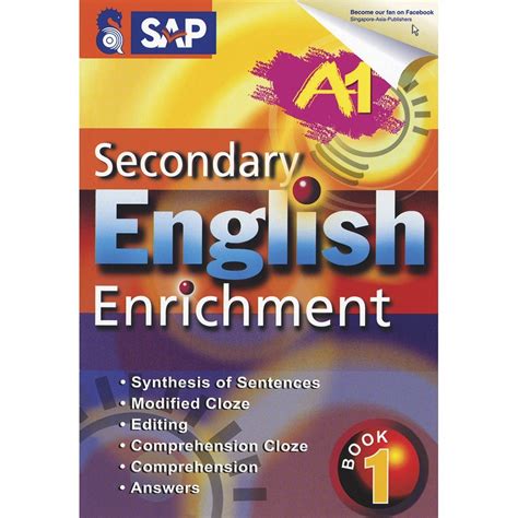 Buy SAP Secondary English Enrichment Book 1 Book Online at Low Prices ...