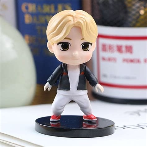 BTS BT21 Bangtan Boys Set of 7 Action Figures KPOP Star Model F |7 Cms