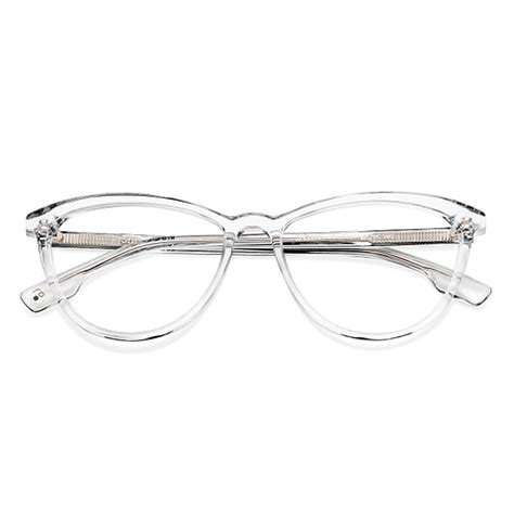 Buy Transparent Full Rim Cat Eye John Jacobs Rich Acetate JJ E11083-C9 ...