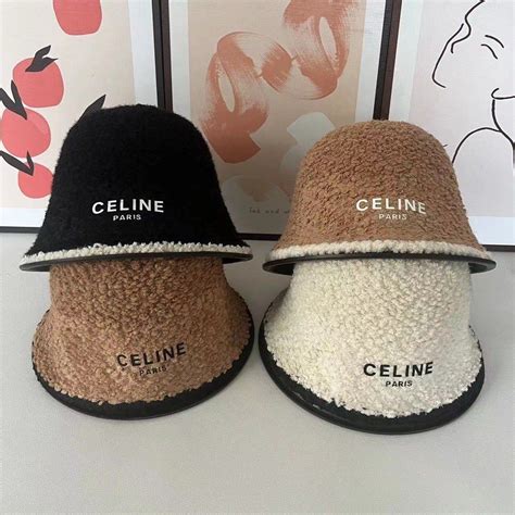 Celine wool bucket hat on Carousell