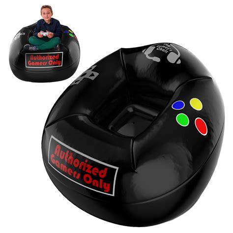 Amazon.com: Air Inflatable Gaming Chair Kids, Kids Gaming Chair 8-12 ...