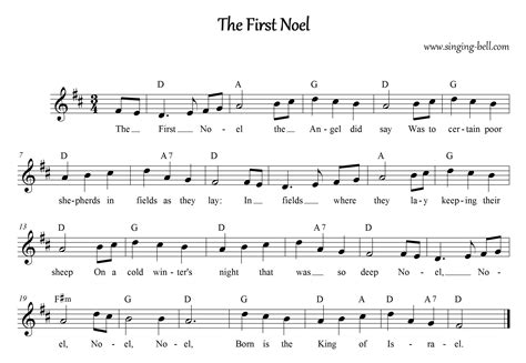 The First Noel | Free Christmas Carols