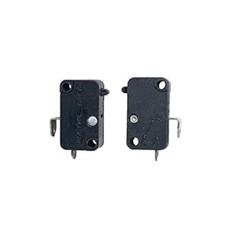 Ovicart Limit switch button 2 Pin Black 10A 250v : Amazon.in ...