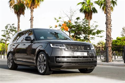 Rent Land Rover Range Rover Autobiography Long Grey in Dubai - SUV - Octane Car Rental Dubai