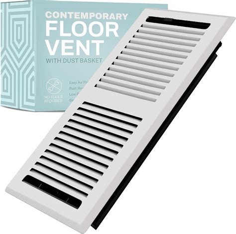 2X14 Floor Vent Covers Floor Register with Mesh Cover Trap, Heat and ...