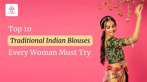 Top 10 Traditional Indian Blouses Every Woman Must Try in 2025 – Sarla ...