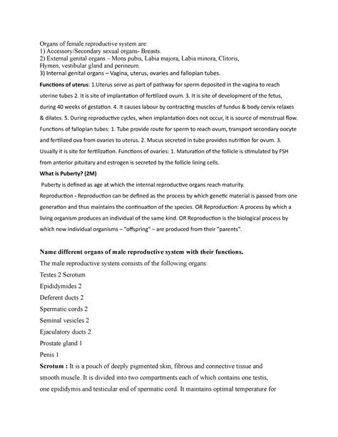 Reproductive system - 2) External genital organs – Mons pubis, Labia ...