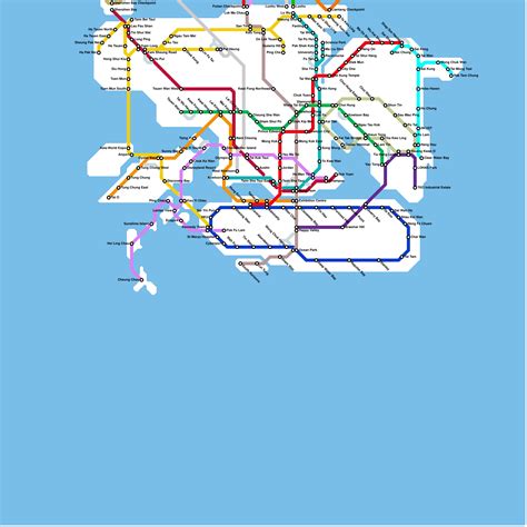 Hong Kong - Metro Map Maker
