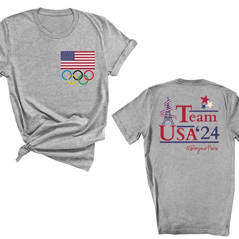 Handmade USA Olympic Team Shirts, 2024 Olympics Tee, Olympics India | Ubuy