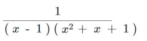 Image result for Partial Fraction Decomposition Examples