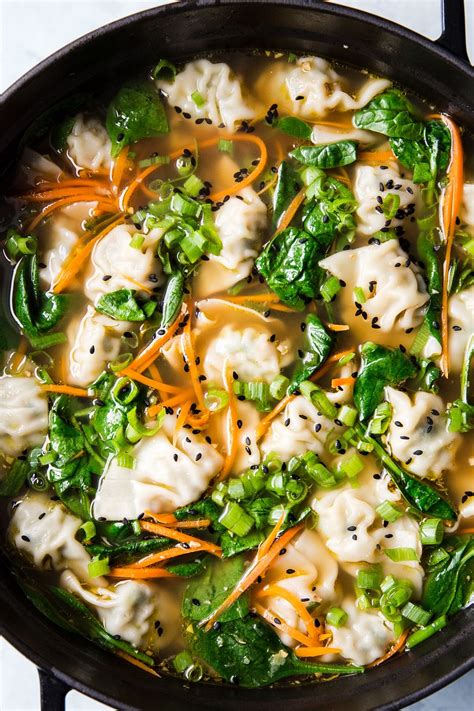 Easy Dumpling Soup (Potsticker Soup) | The Modern Proper | Recipe ...