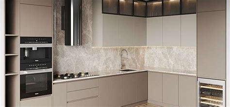 L Shaped Modular Kitchen | homify