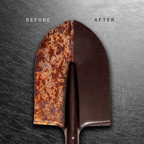 Corroseal Rust Streaks After Using Rust Converter 的图像结果