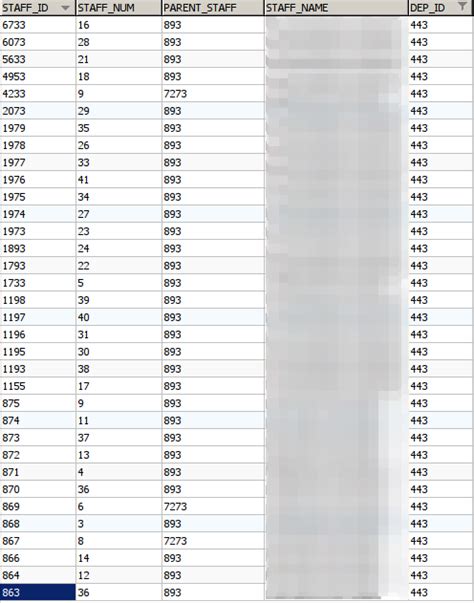 For Loop in Oracle SQL 的图像结果