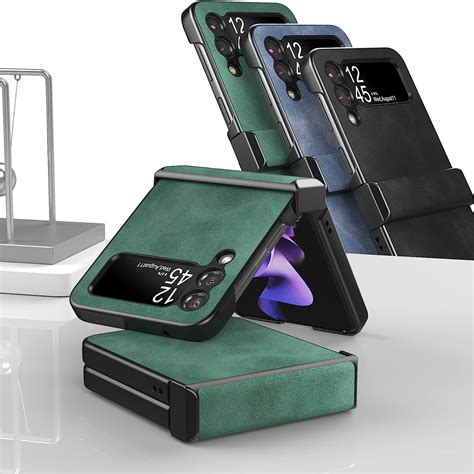 Buy Suzii for Samsung Galaxy Z Flip 3 5G Hinge Protection Case, Slim Z ...