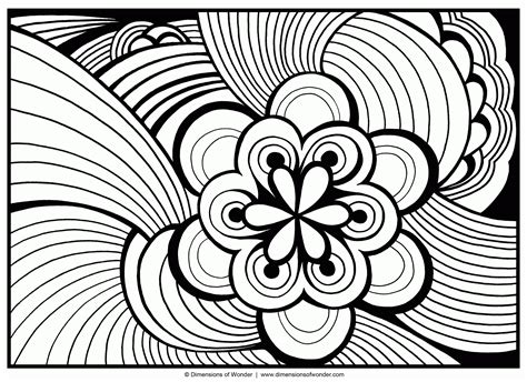Free Printable Hard Coloring Pages For Adults - Coloring Home