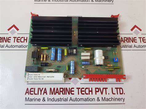Schindler Bng 125.Mc Elevator Power Board 590'296 – Aeliya Marine Tech