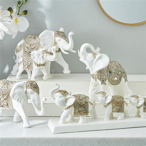 Buy Corsica Airavat Polyresin Walking Elephant Figurine from Corsica by ...