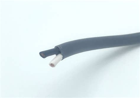 25' Trailer Light Brake Cable 14/2 Wiring 14 Gauge 2 Wire Jacketed Gray ...