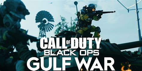 Call of Duty®: Black Ops 7 logo, three men and a woman in tactical gear carrying large weapons walk