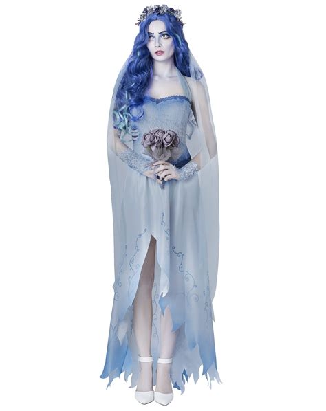 Corpse Bride Costume with Veil 的图像结果